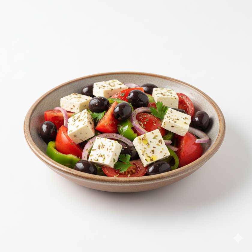 Salad Zeyton with Cheese