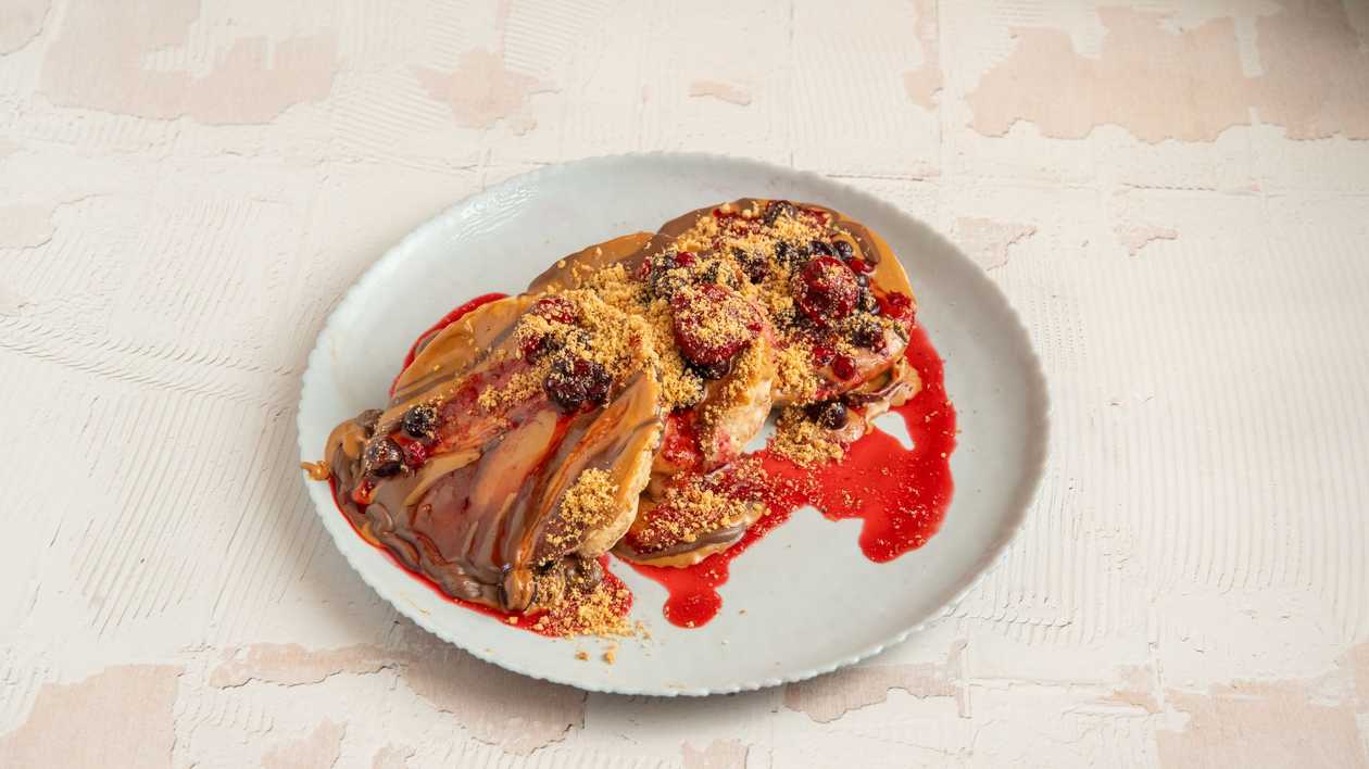 Chocolate Biscoff Pancake