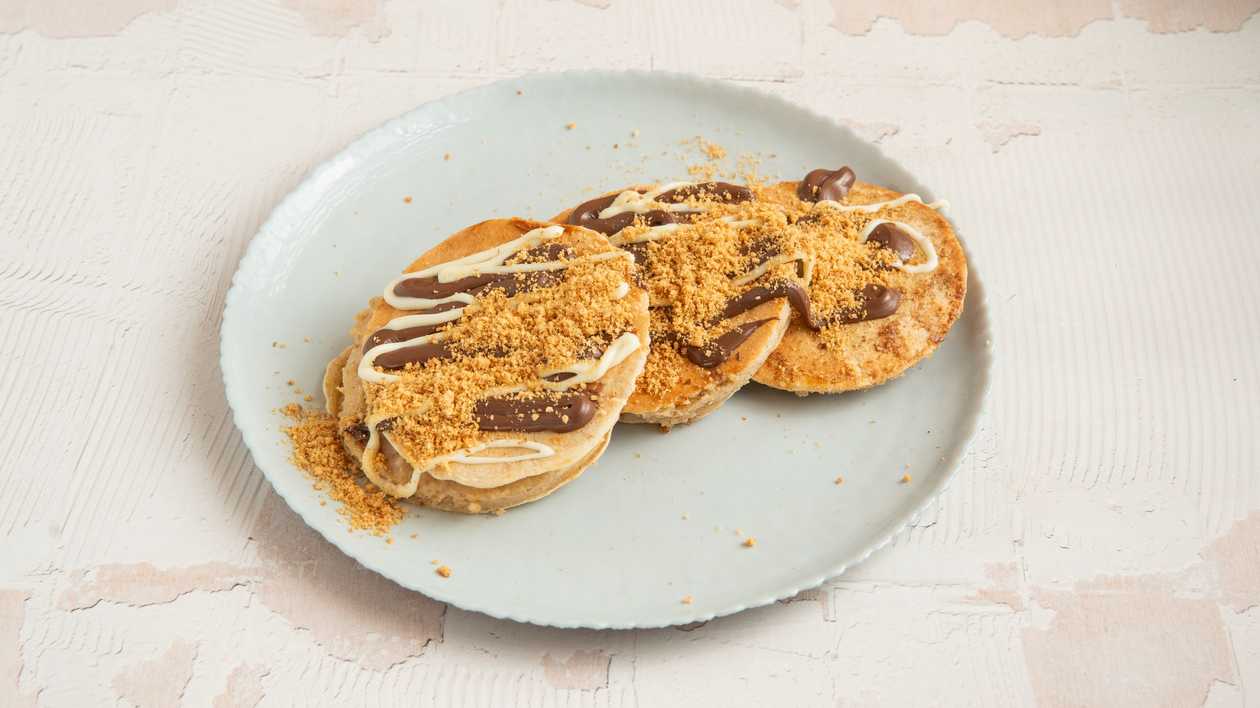 Double Chocolate Pancakes