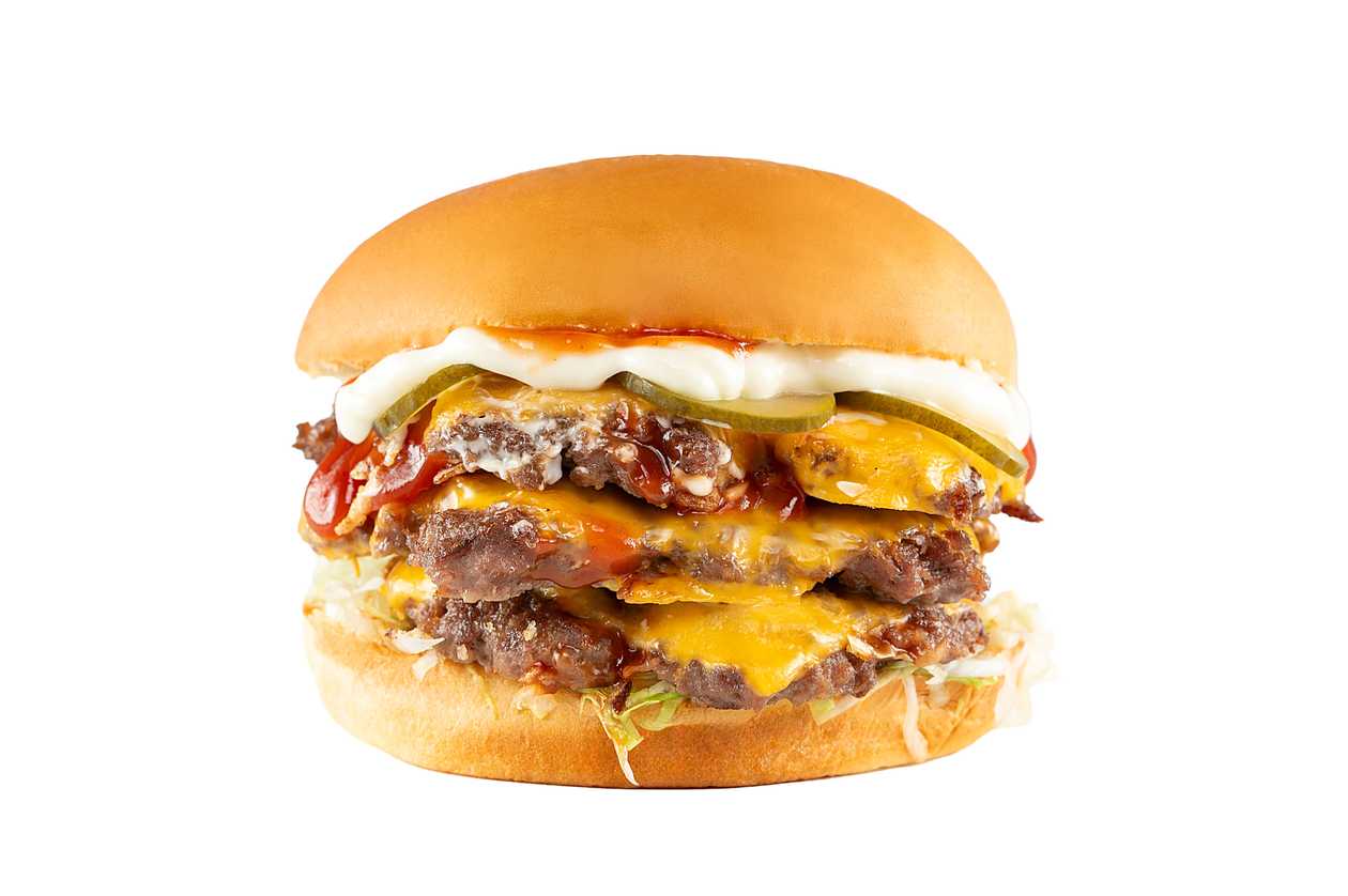 Triple Cheeseburger