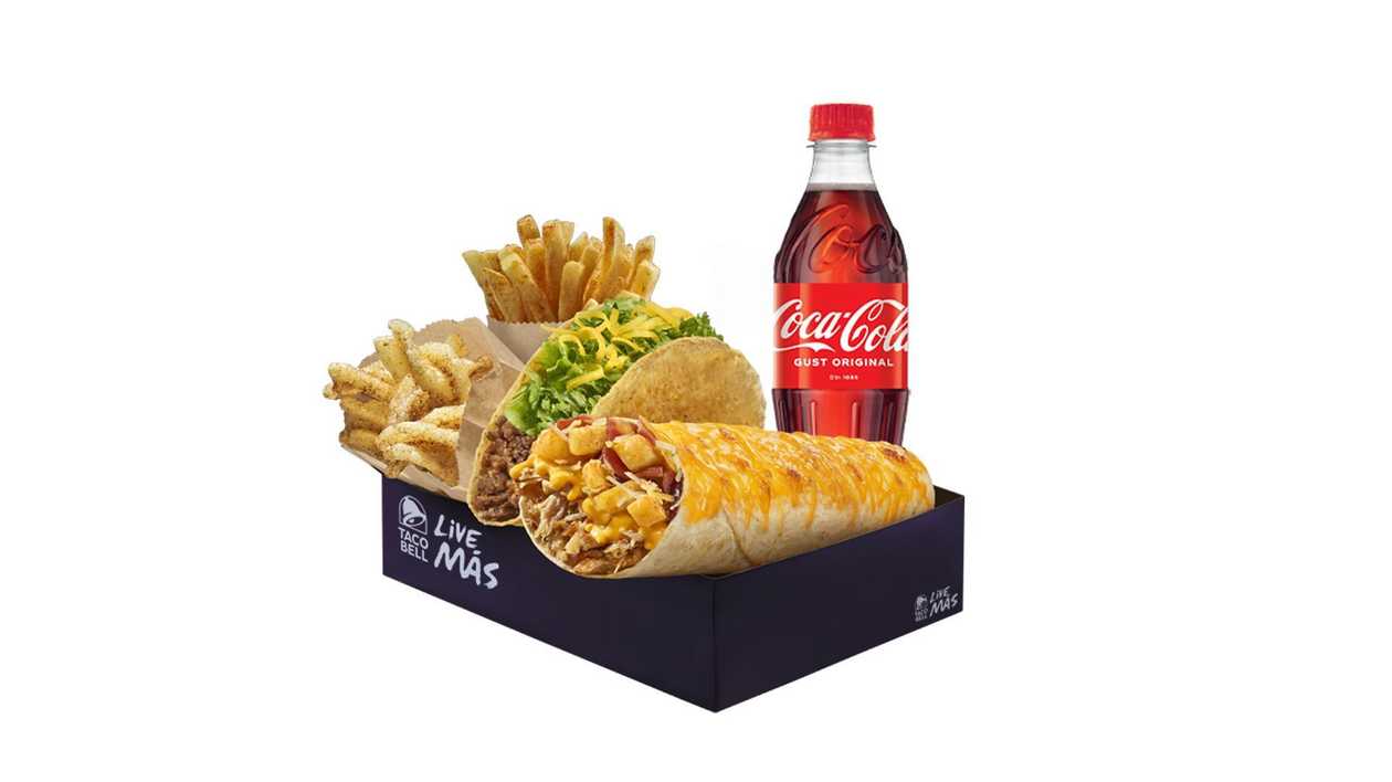 Box Grilled Cheesy Burrito (preț fără băuturi)