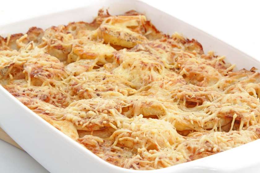 cartofi gratinati