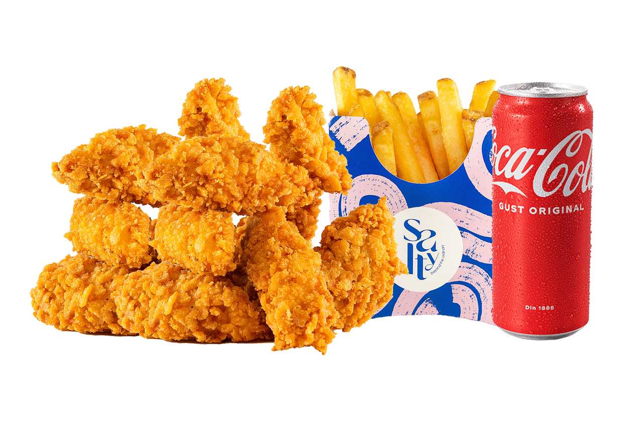 Crispy Strips 12 Pcs Menu