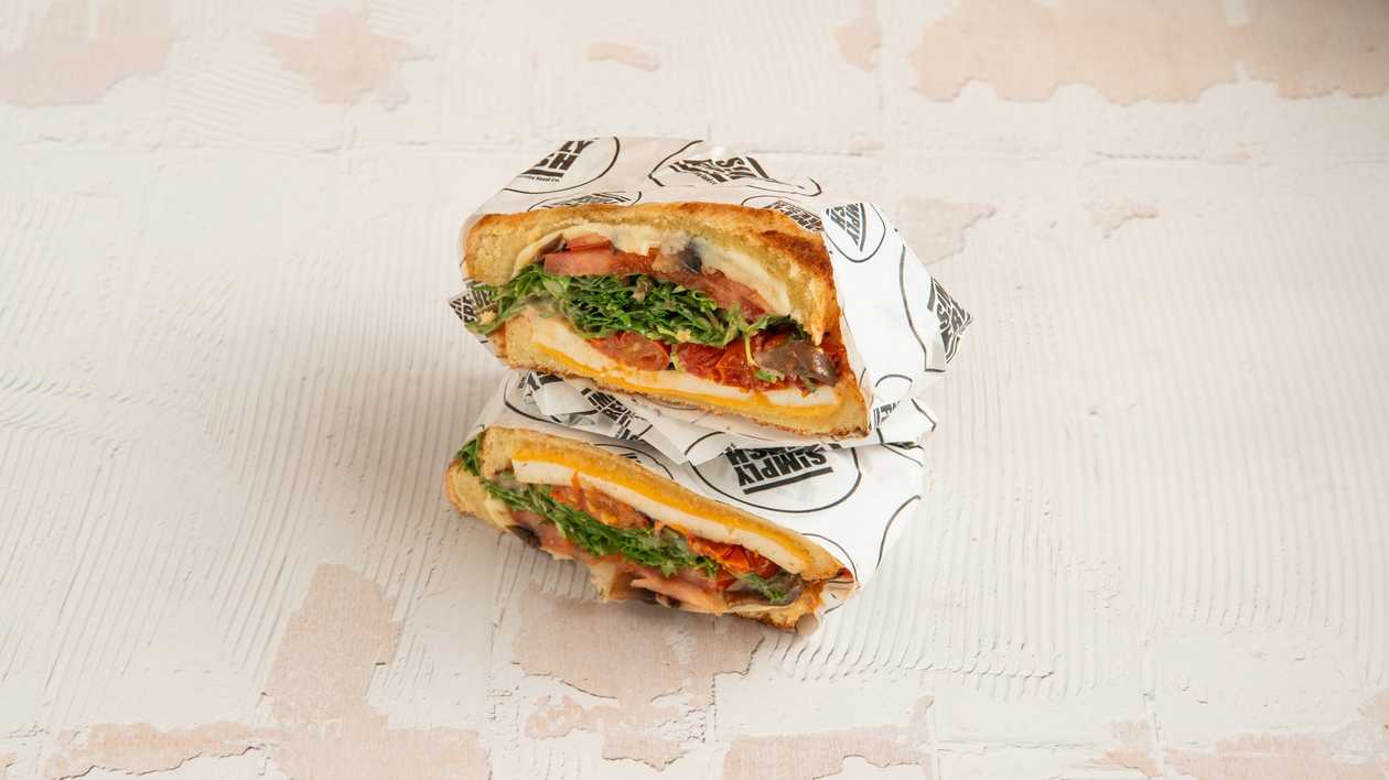 Four Cheese Mushroom Toast