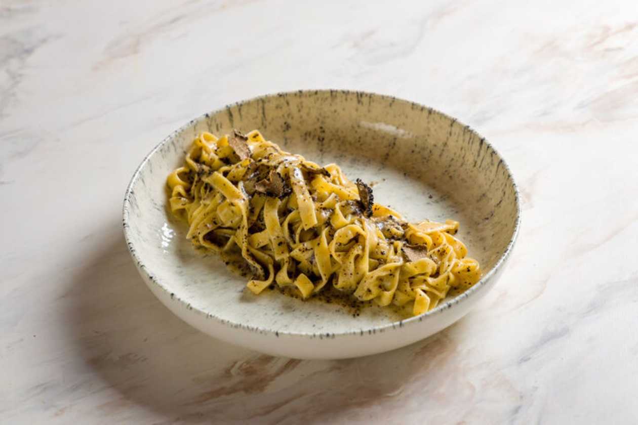 Tagliatelle Ai Funghi E Tartufo