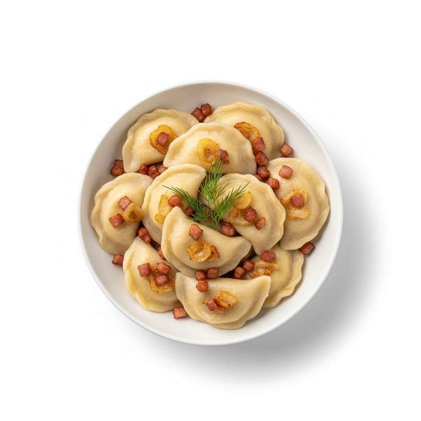 Homemade Vareniki With Potatoes