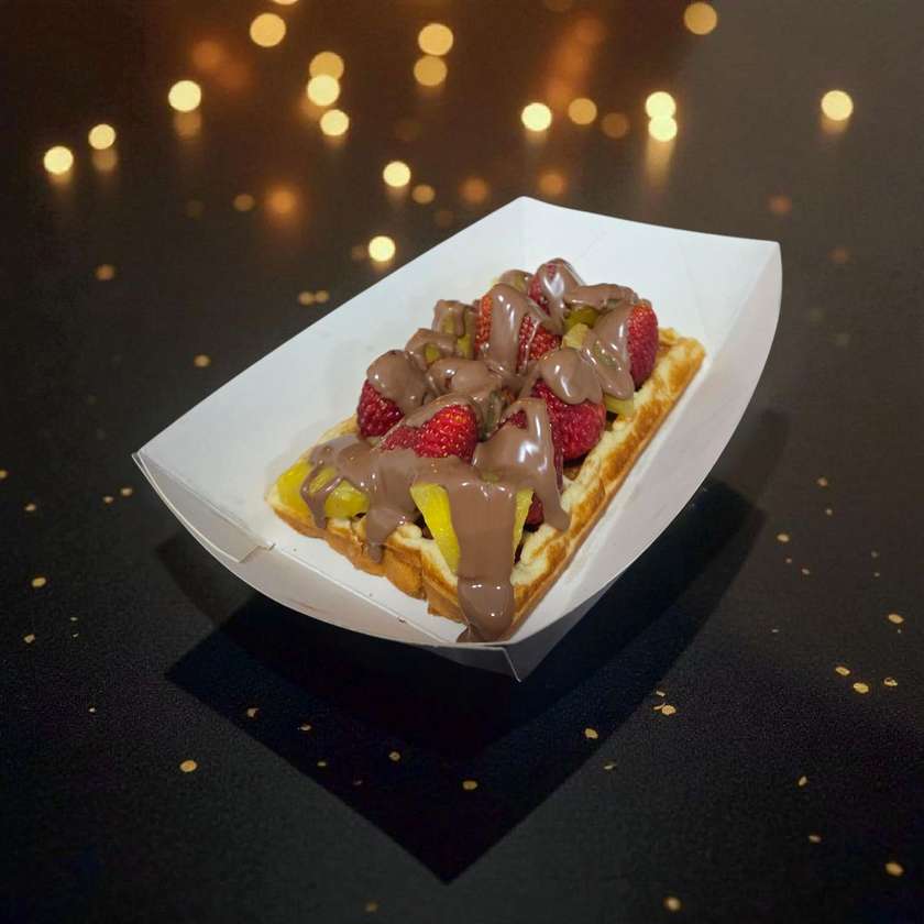 Waffle Pineapple Paradise