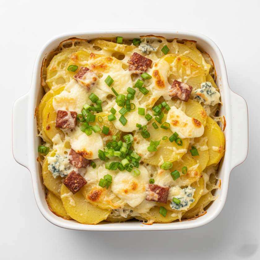 Quattro formagi potatoes