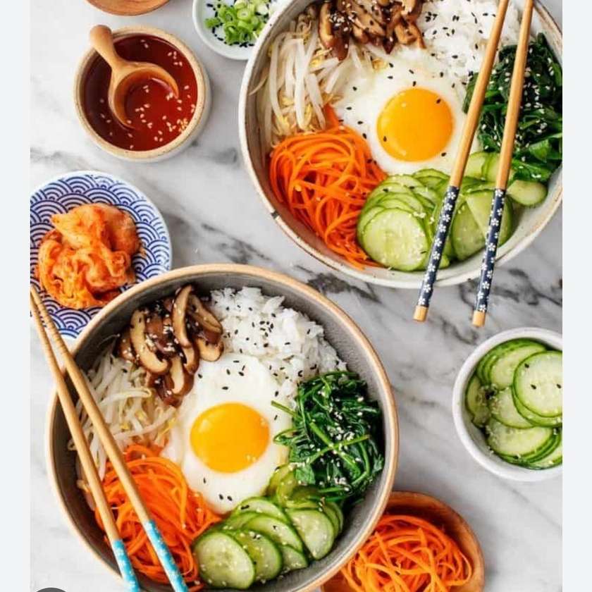 Vegetarian Bibimbap