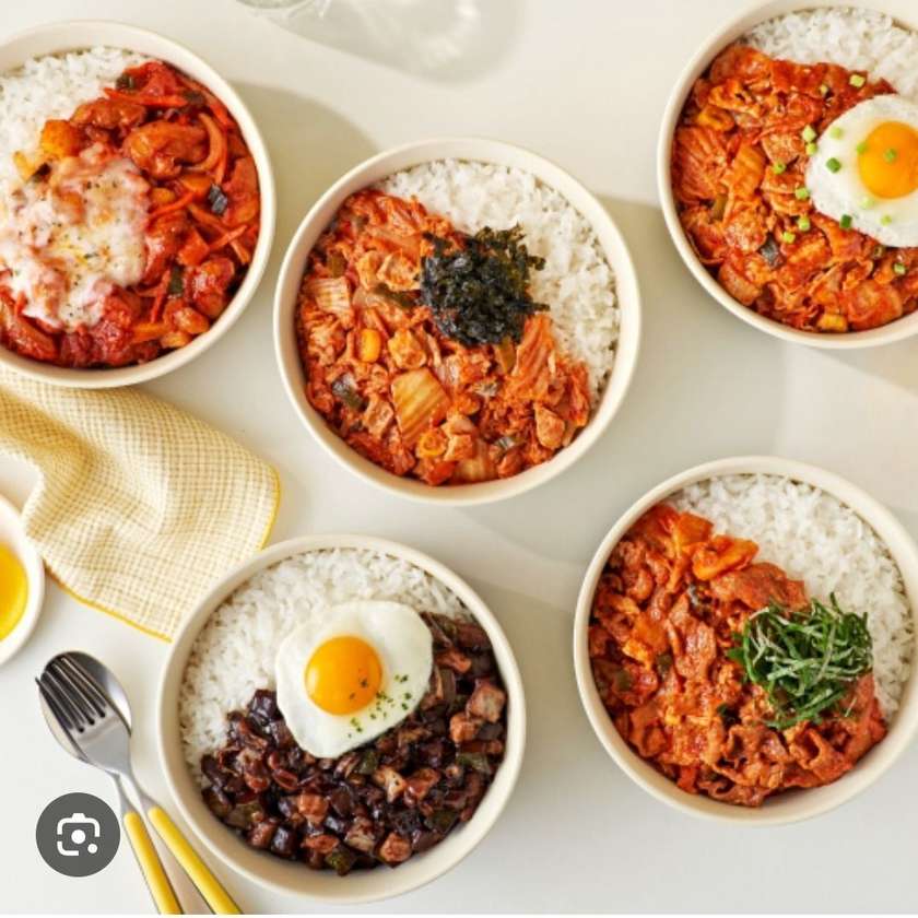 Deop Bap with Vegetables