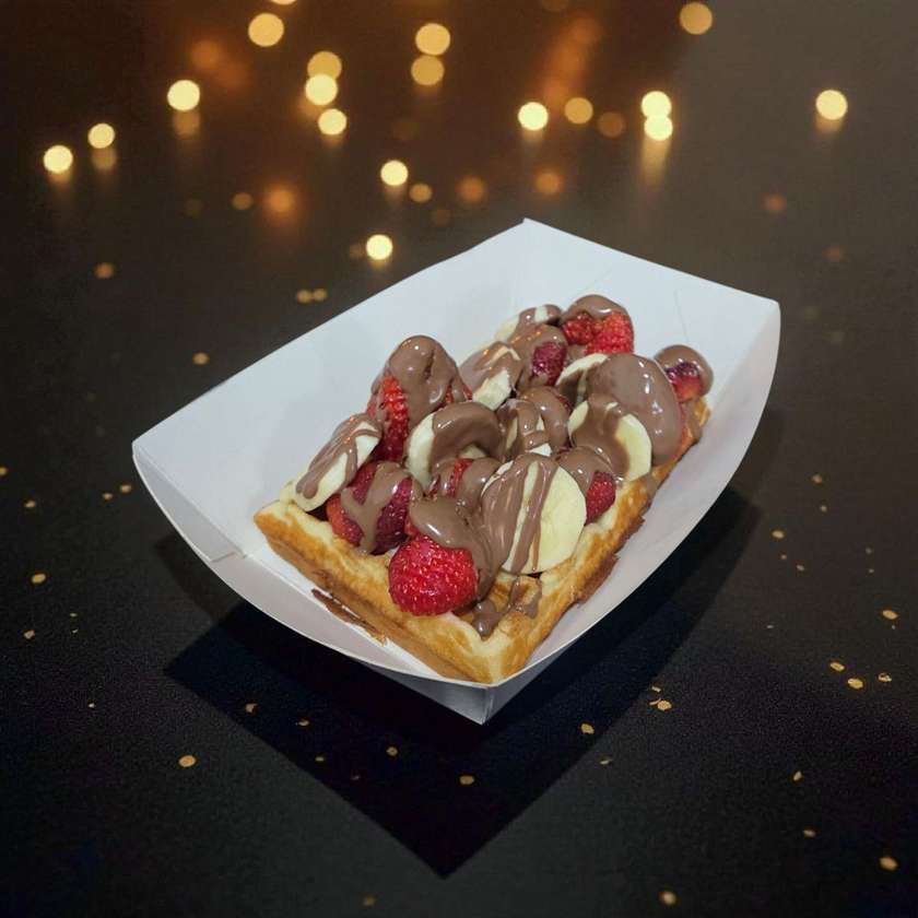 Waffle Banana Bliss