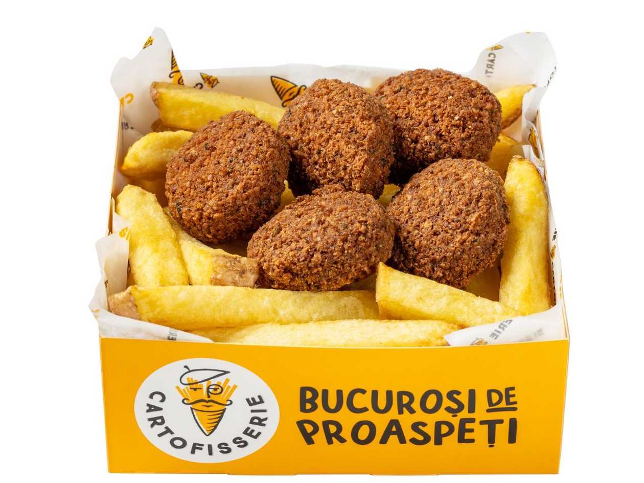 Fries with Falafel - Medium