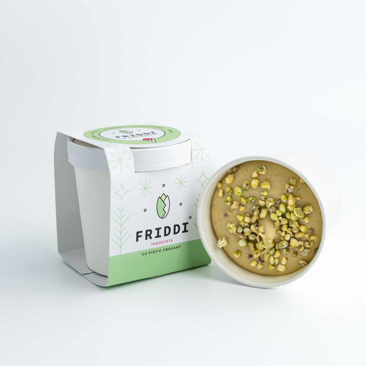 Winter edition - Fistic crocant | Sorbetto| Vegan - pahar 250g