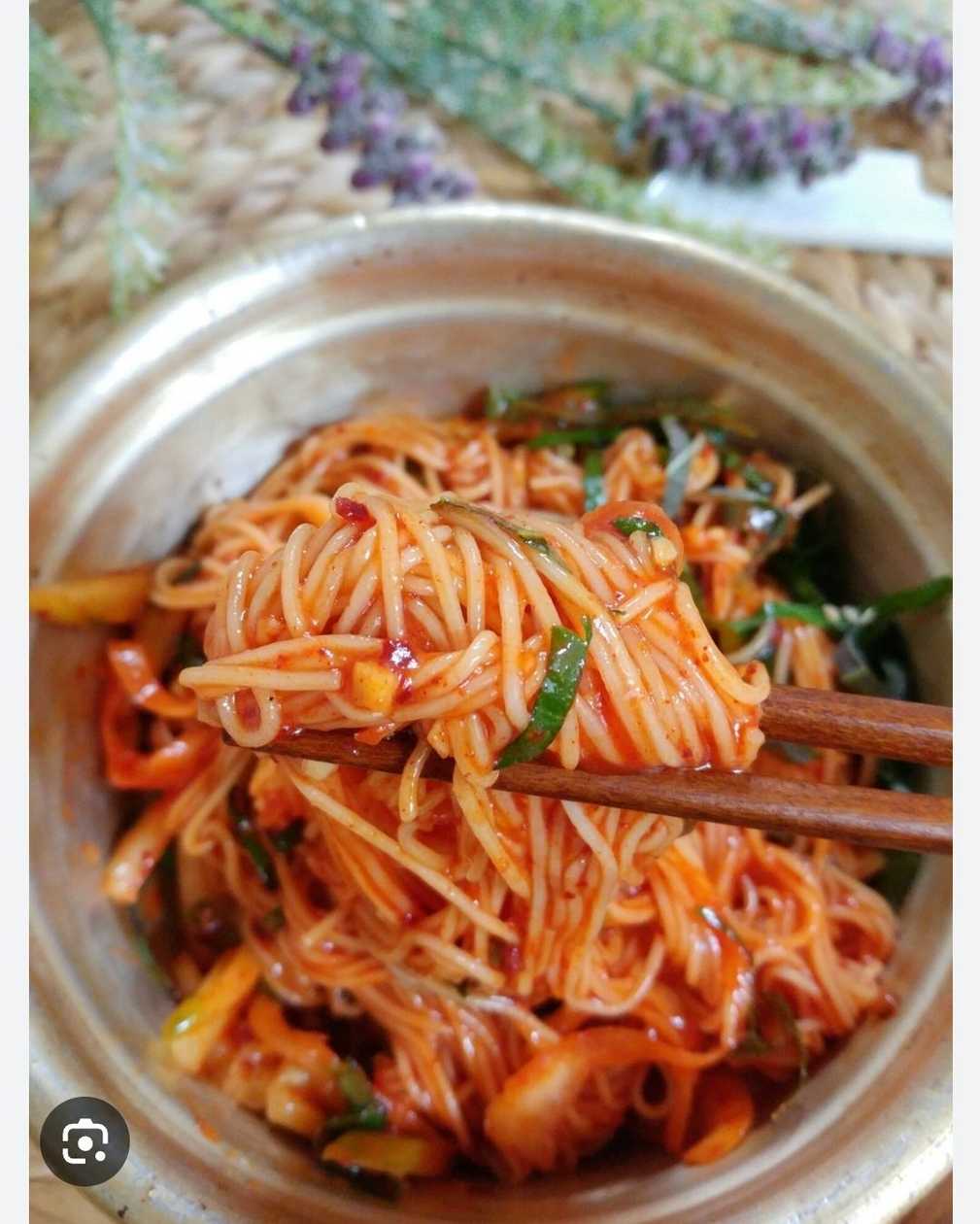 Buldak (Homemade Spicy Dry Noodle)