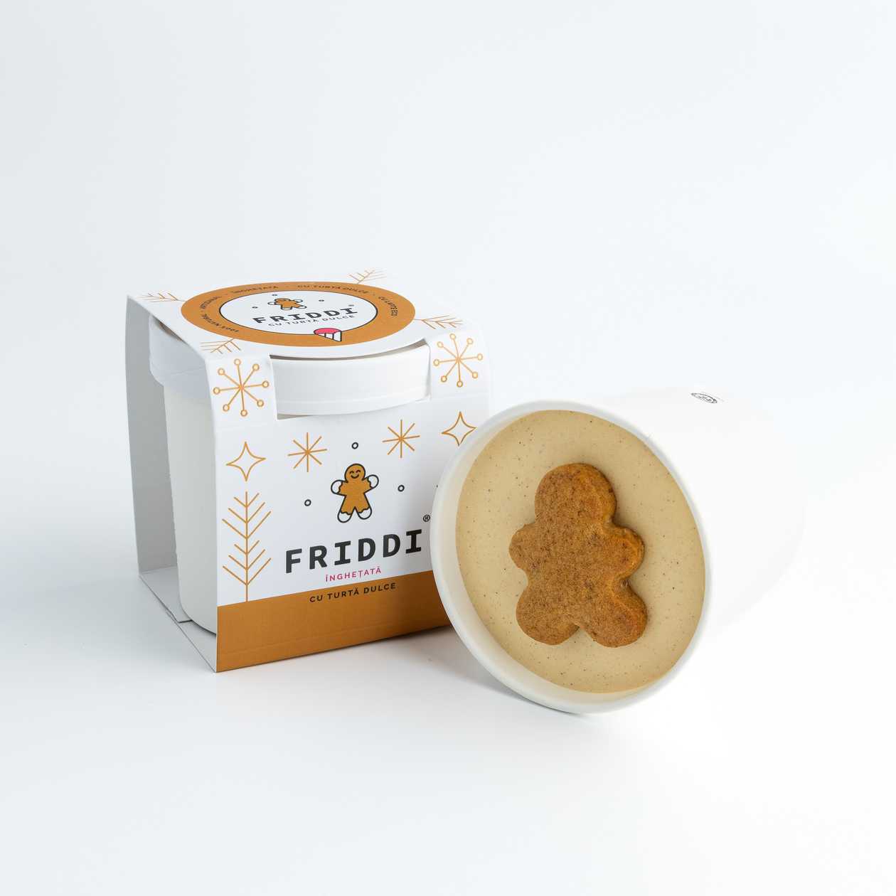 Winter edition - Turta dulce | Gelato | Lapte Bio- pahar 250g