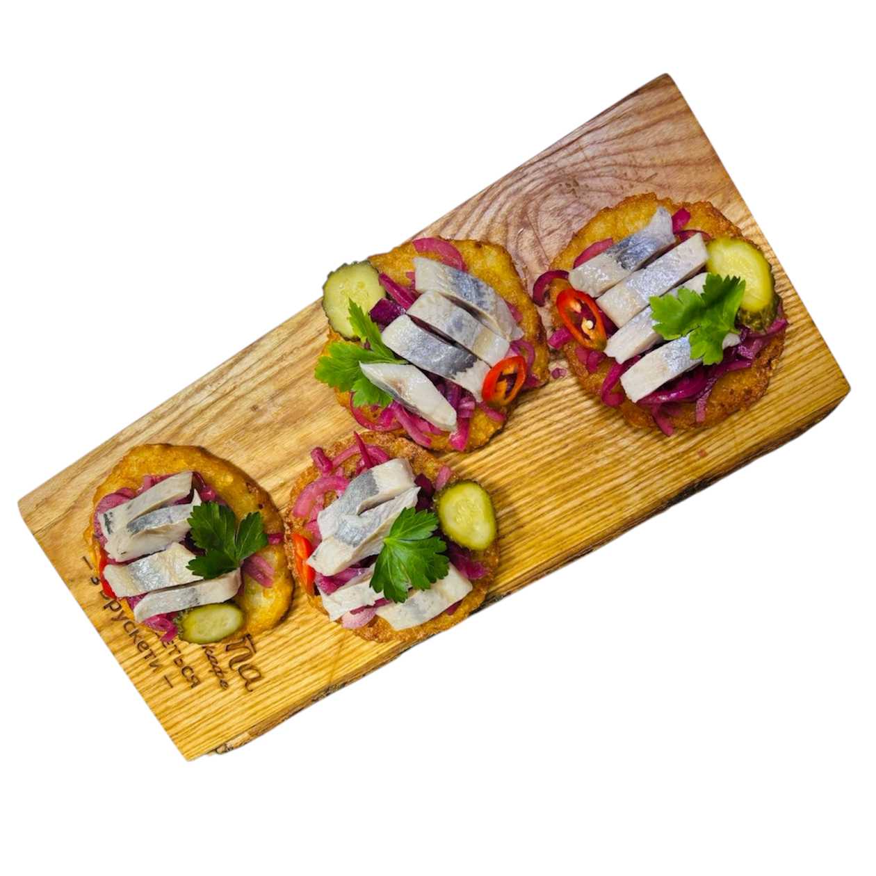 Potato Pancakes with Herring, 380 g