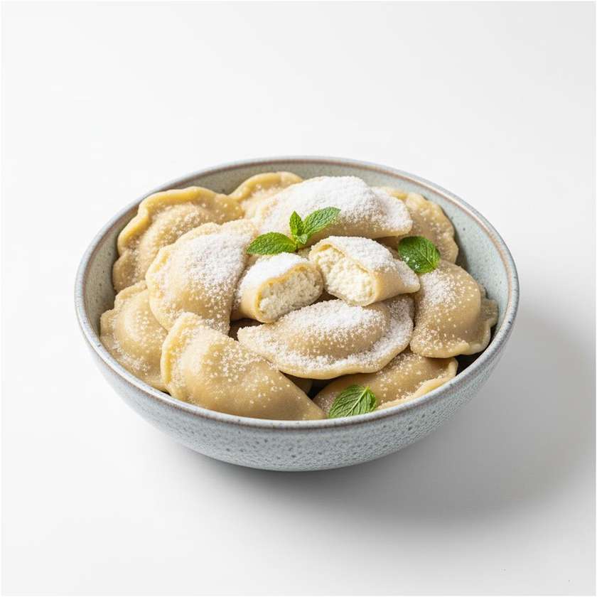 Homemade Vareniki With Cottage Cheese (Sweet)