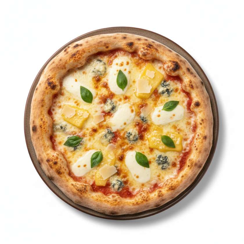 Quattro formaggi pizza 45cm