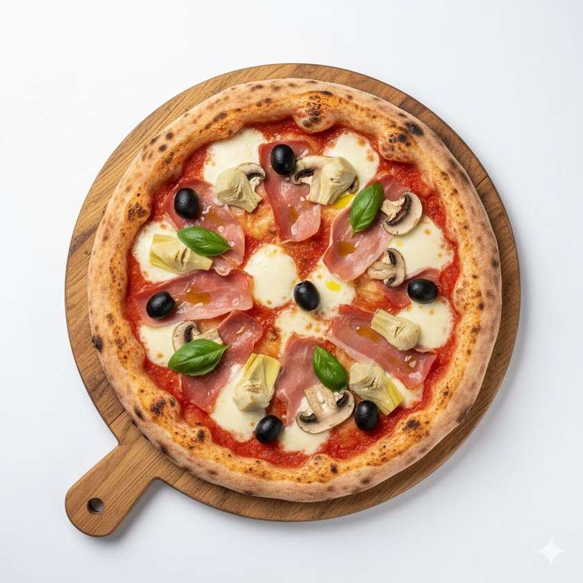 Capricciosa pizza