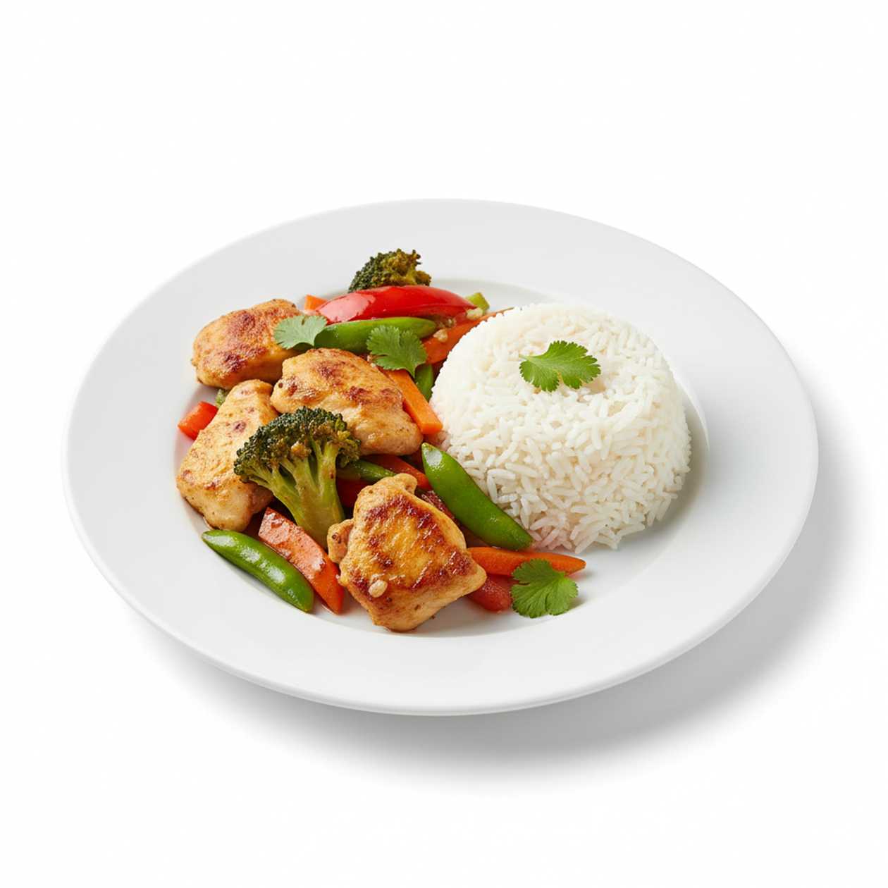 Restované kuře se zeleninou