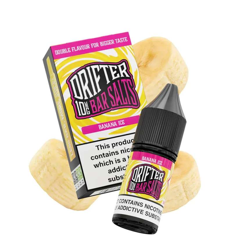 Drifter Bar Salts Banana Ice (Banane Glacee) 10ml 20mg