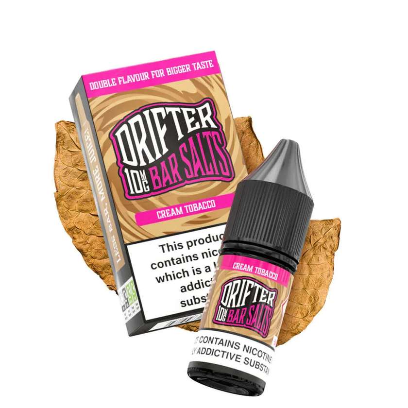 Drifter Bar Salts Cream Tobacco (Classic Creme) 10ml 20mg