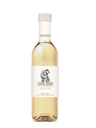 Hans Baer Riesling Trock, Dry White Wine 12% 0.25l