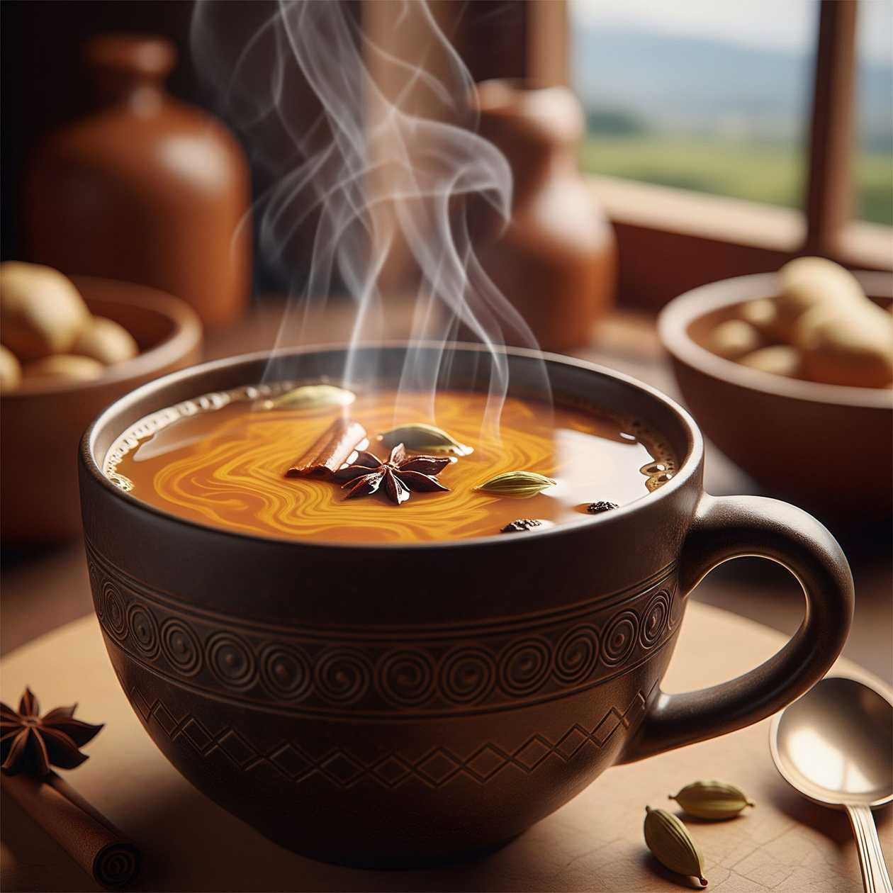 Masala tea