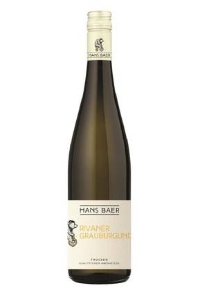 Hans Baer Rivaner Grauburgunder Dry White Wine 12% 0.75l