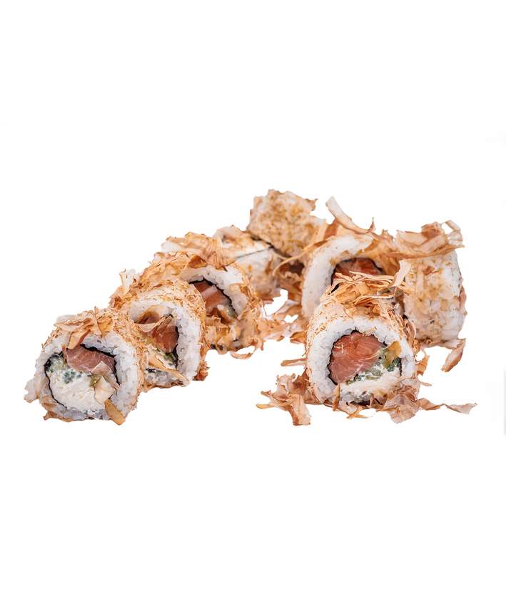 Bonito with Fried Salmon (250g/8pcs)