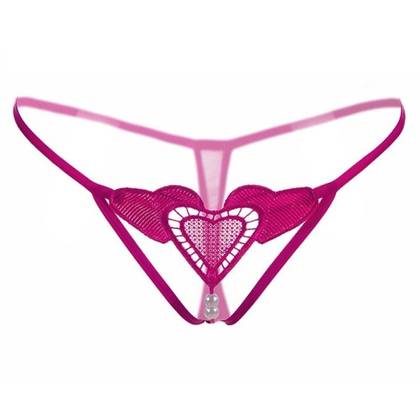 Open Crotch Panties ZPH Rose, OS