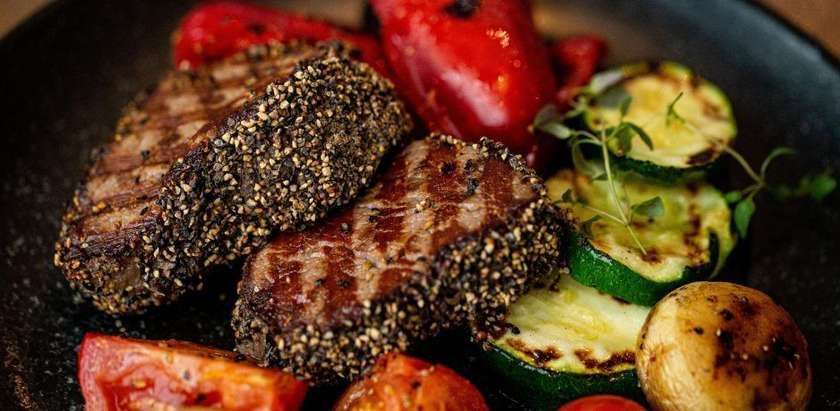 Pipirinis jautienos išpjovos didkepsnis