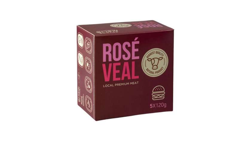 Rose Veal Burger 5pcs X 120g