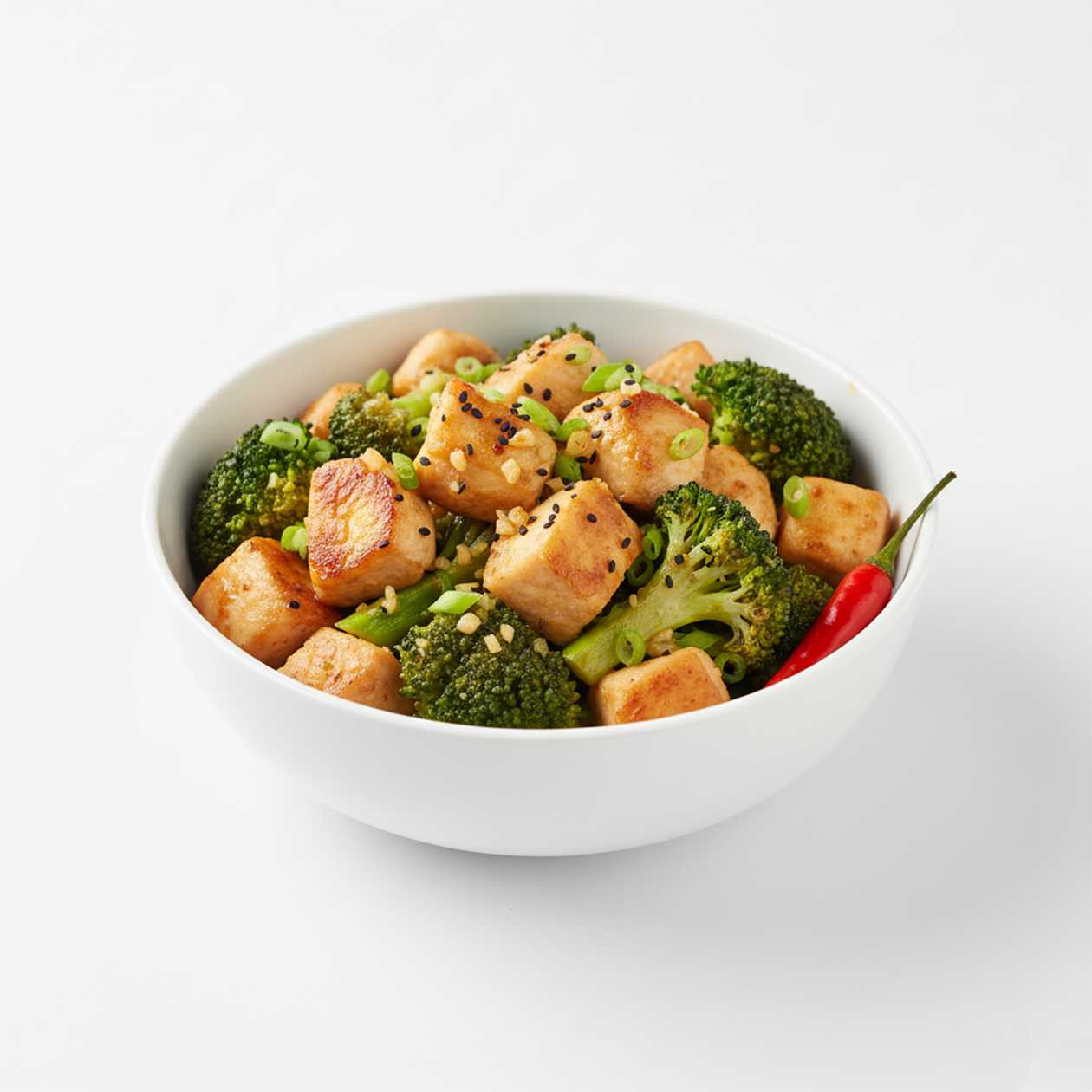 Chicken with Broccoli and Garlic