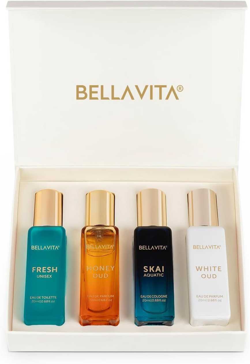 Bellavita Organic Unisex Perfume Gift Set