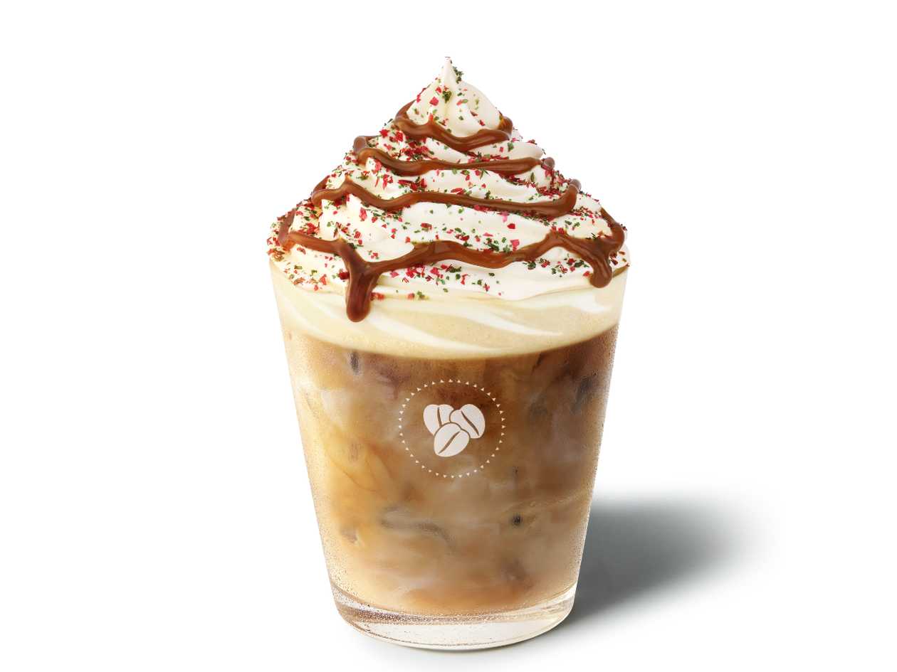 Caramel Nutcracker Iced Latte