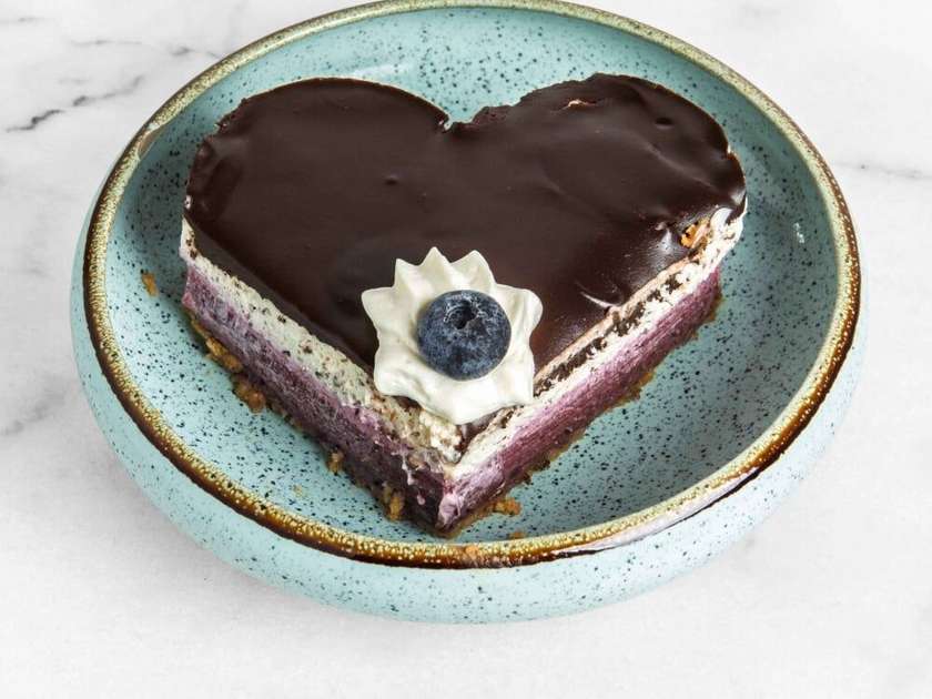 Blueberry Semifreddo (Vegan and Gluten-Free)