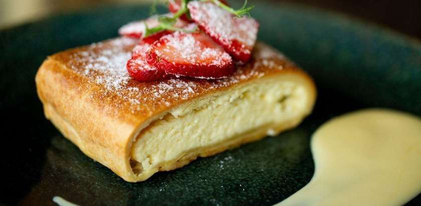 Varškės "Štrudelis"