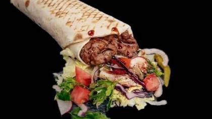 Shashlik in lavash