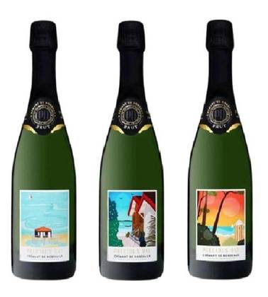 Timberlay Precious Day Cremant de Bordeaux Sparkling Wine, White Brut 11.5%