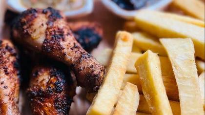 Yam Chips & Pepper Sauce