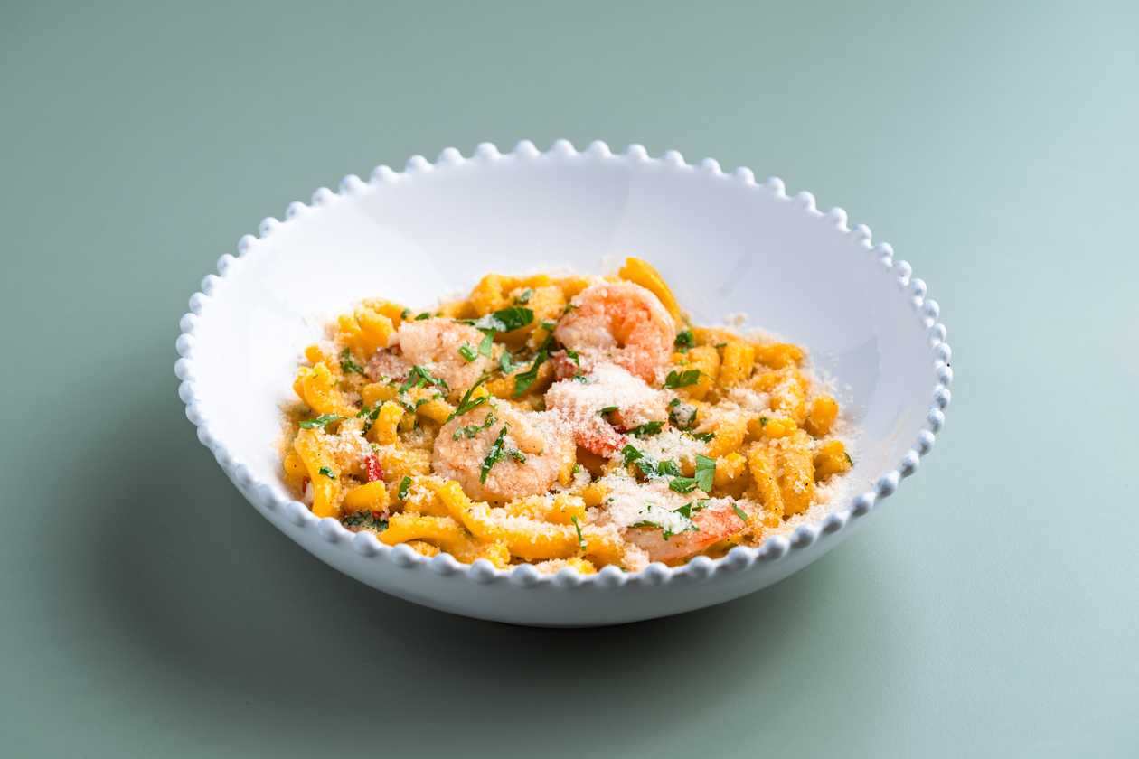 Strozzapretti Cu Creveți