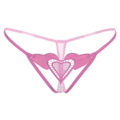 Open Crotch Panties ZPH Pink, OS