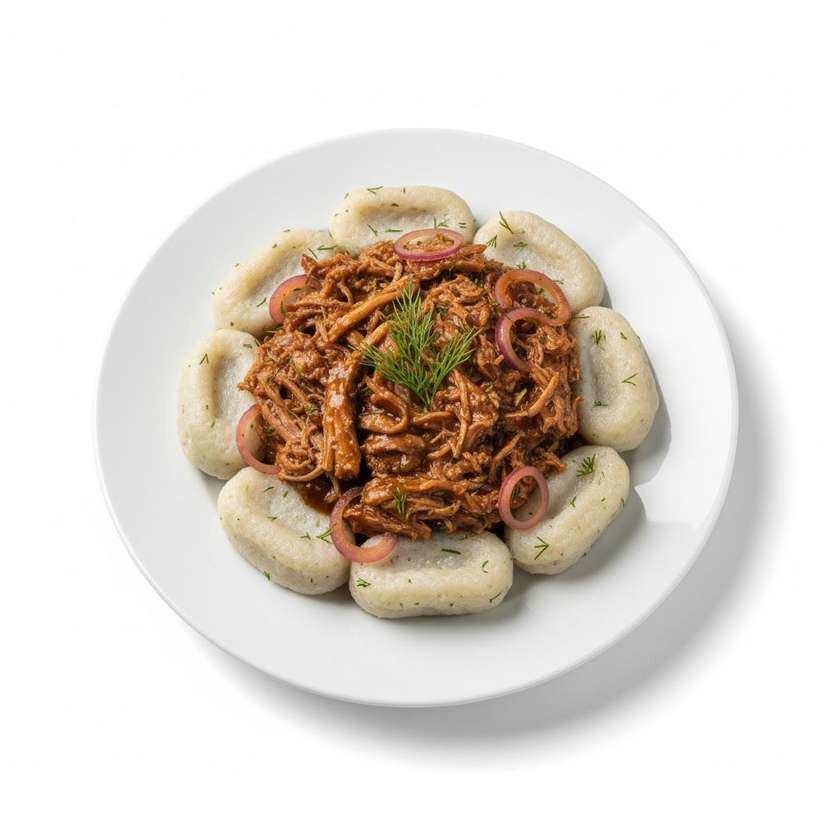 PYZY Z SZARPANĄ WIEPRZOWINĄ