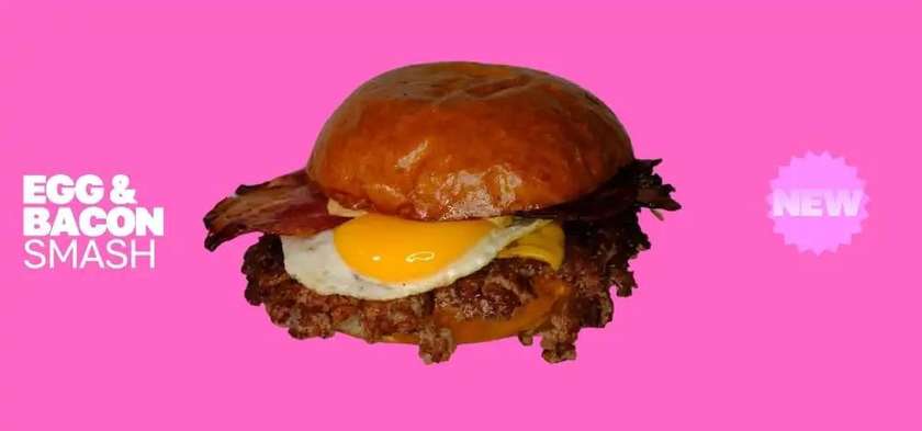 EGG & BACON SMASH