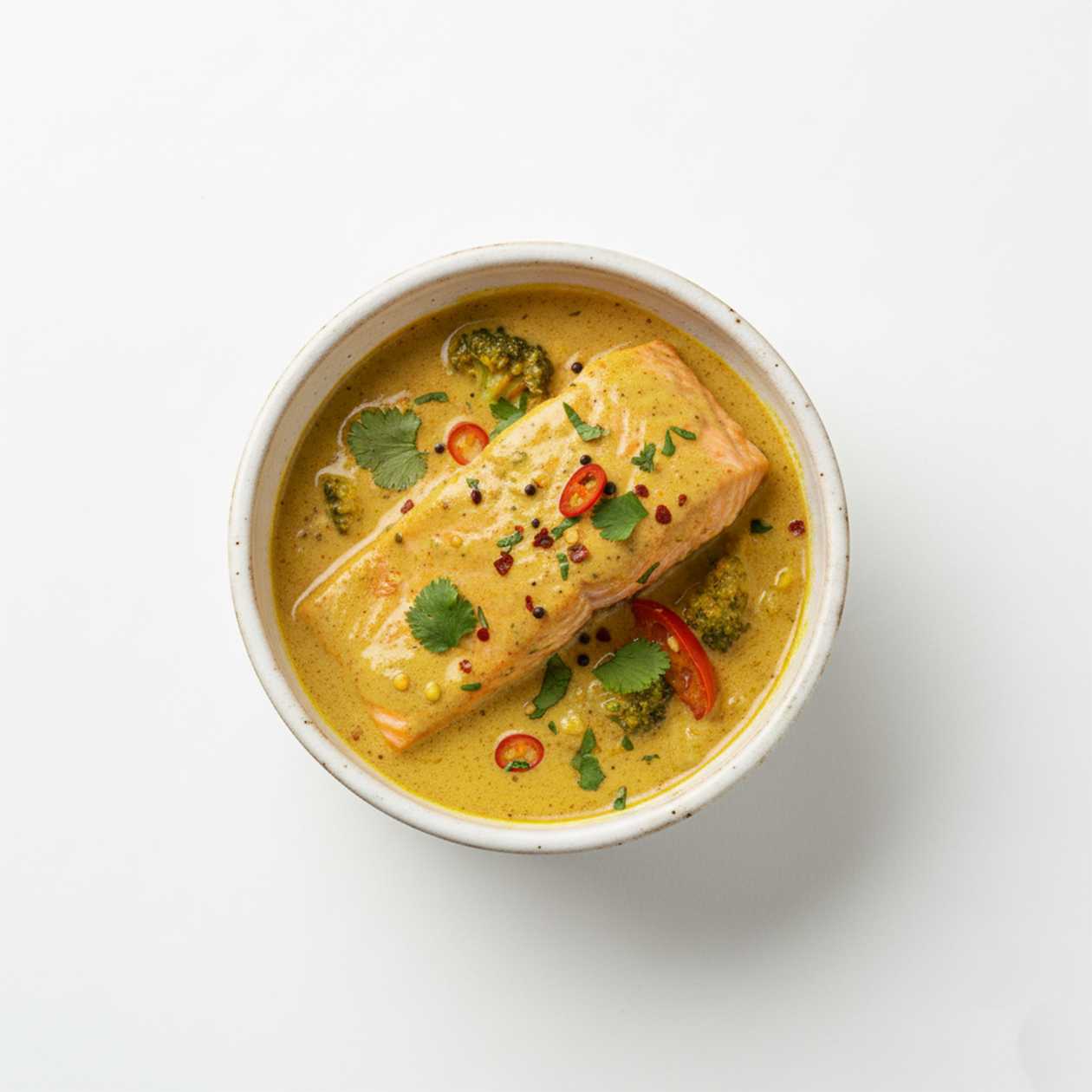 Salmon in Curry Sauce
