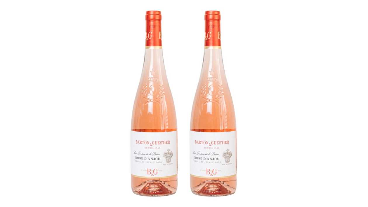 (BUNDLE) B&G Rose D'Anjou Passeport Label, 750ml x2