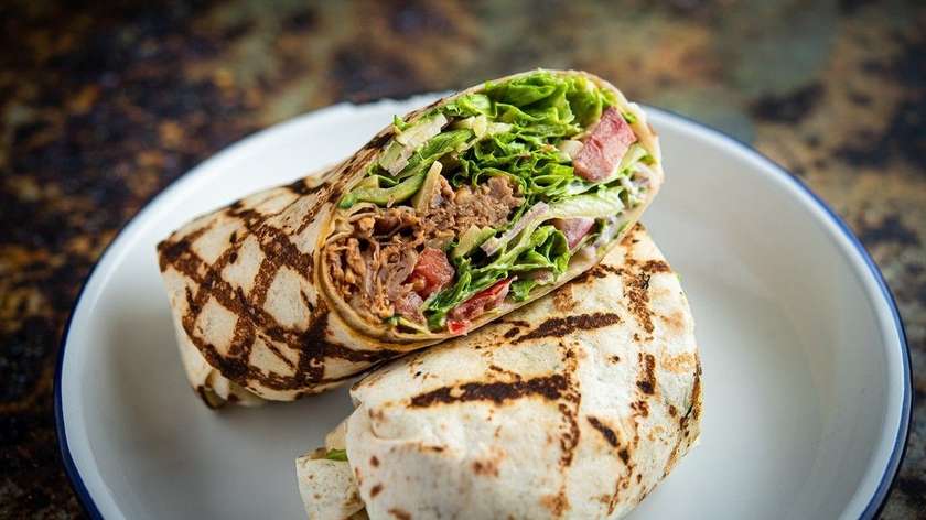 Veiseliha wrap jalapenoga 🌶️ (Burger Kitchen)