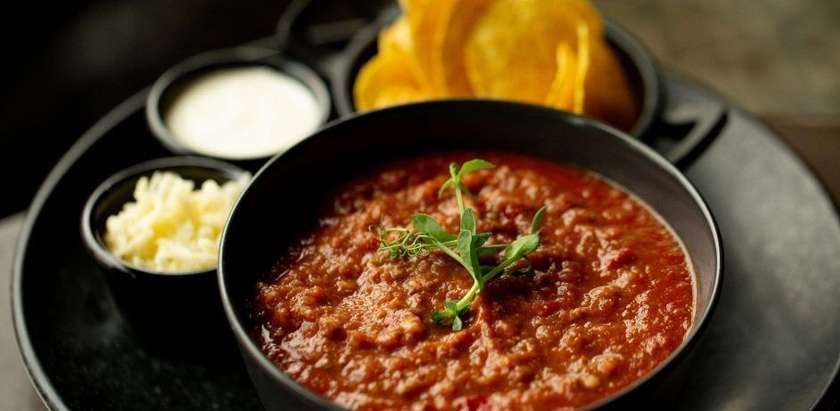 Čili troškinys su jautiena