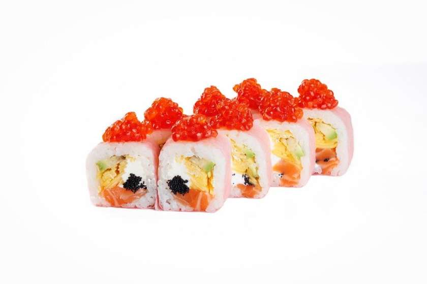 Pink Roll with Pineapple and Red Caviar, 270 g